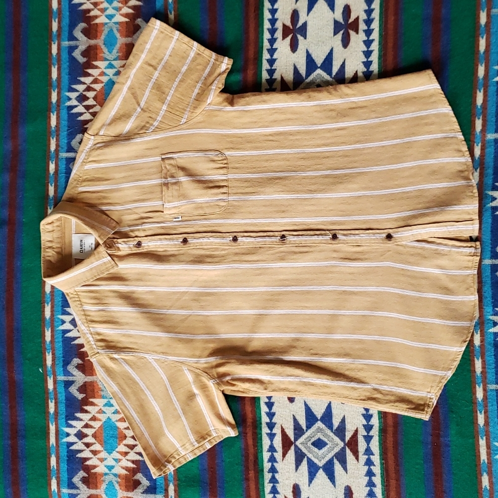 Katin Alan Shirt Size Large Cotton / Linen
